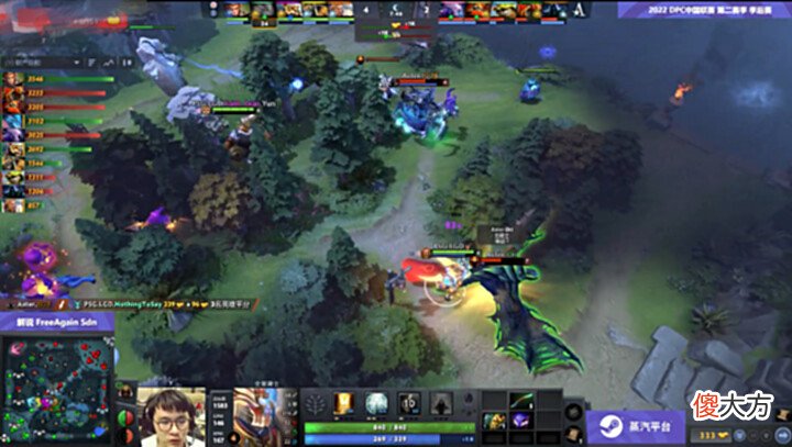 【游戏世界】Dota2-狂扁小朋友? PSG.LGD轻取Aster, 已提前获得TI11直邀资格!