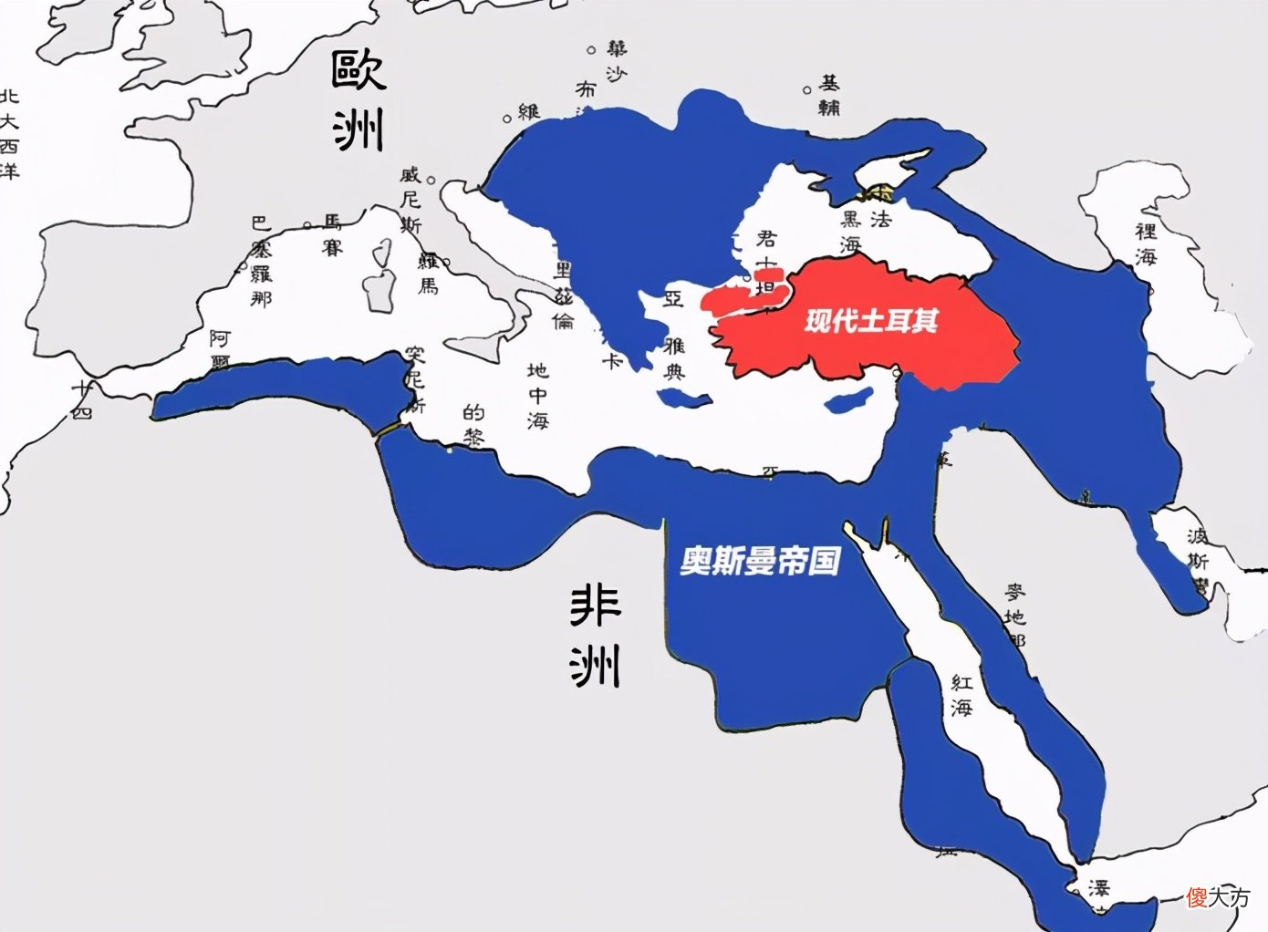 西方人对突厥的范围认识不清，衍生出了所谓的“泛突厥主义”