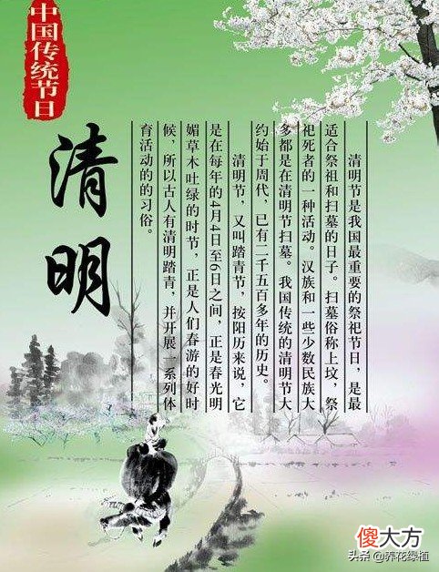 清明节就要到了 清明节就要到了,今天教大家画一幅漂亮的清明手抄报!