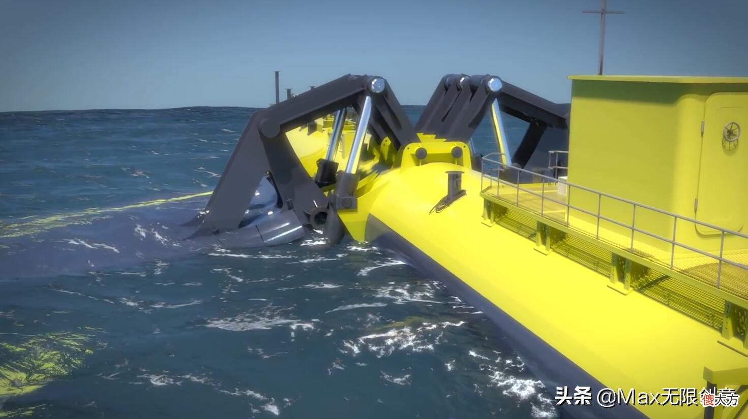 新一代潮汐发电机长什么样 潮汐能发电机
