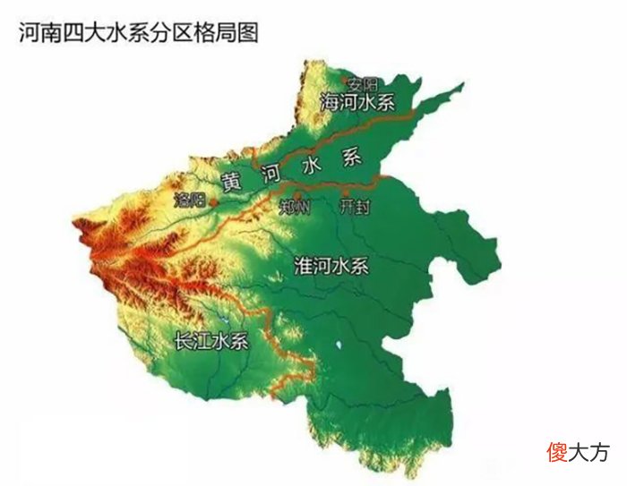海河四大流域的河南 河南有海河吗