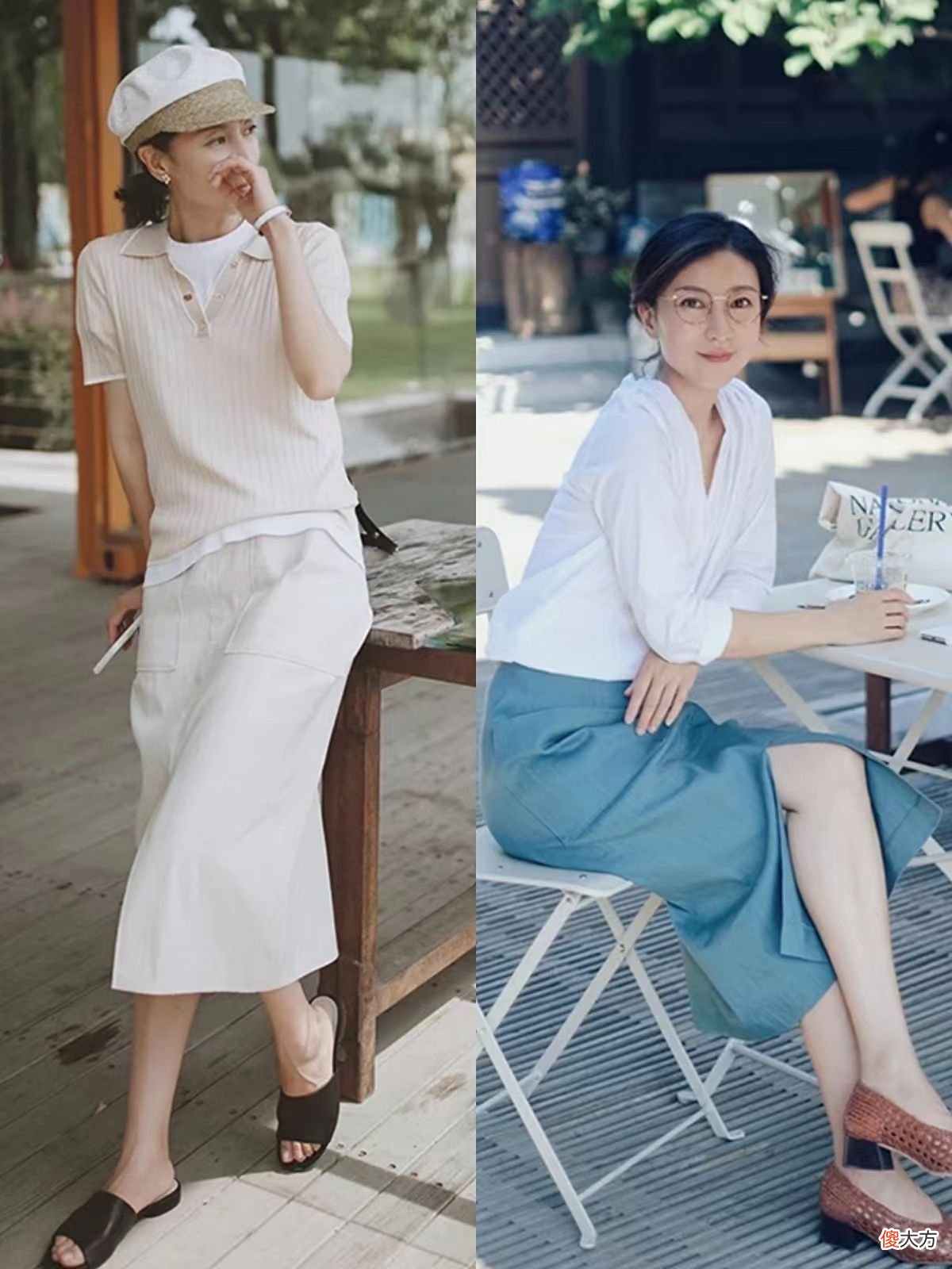 【就爱时尚】“过膝裙＋跑鞋”太路人了，初夏建议用这4双鞋搭裙子，优雅精致