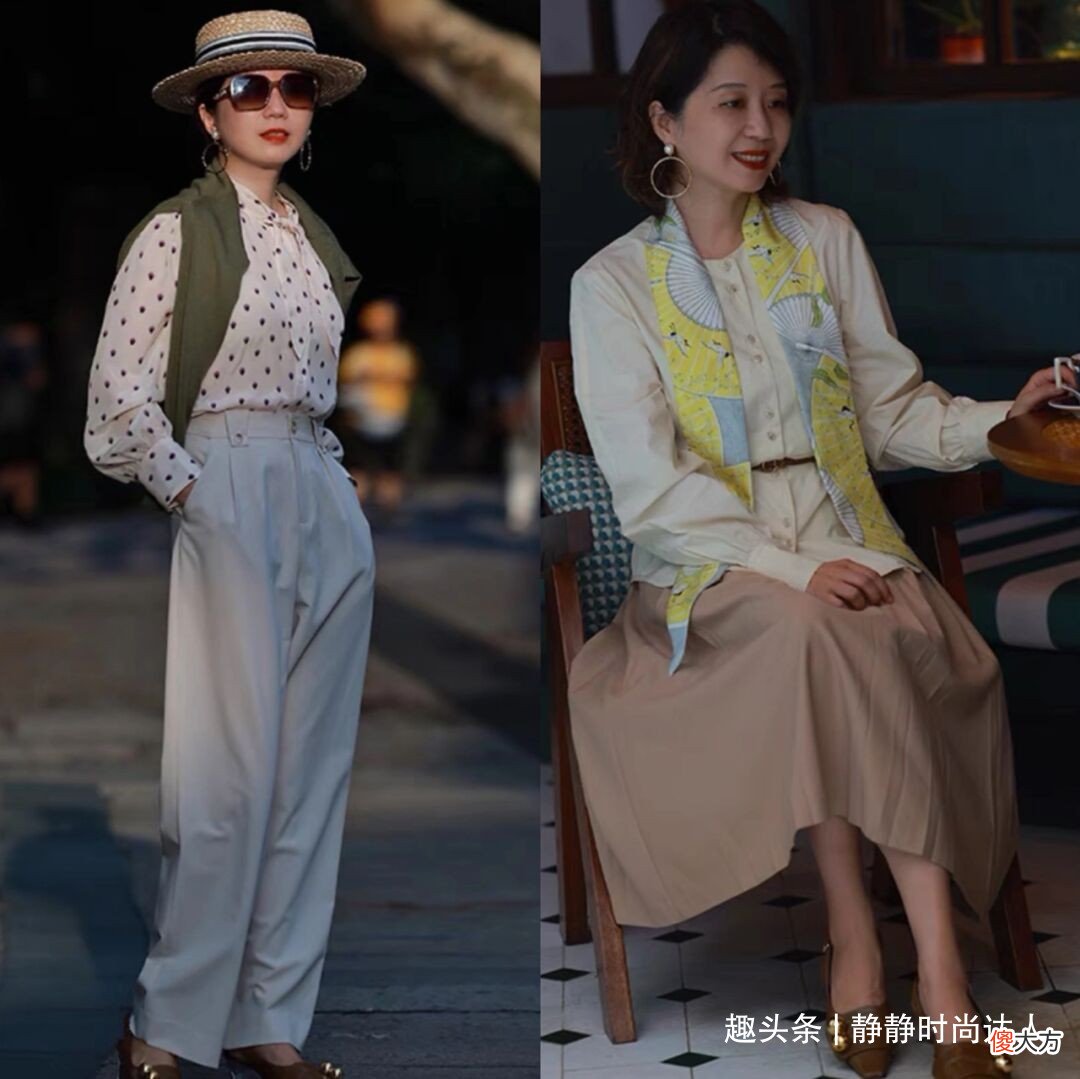 【就爱时尚】80后女人的穿搭指南：无需装嫩！温柔又知性，初夏直接照搬吧