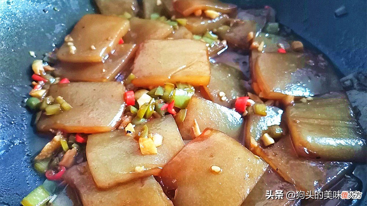 秋天，少吃猪肉多吃魔芋豆腐，7块钱1斤，低脂又美味，好吃不怕胖