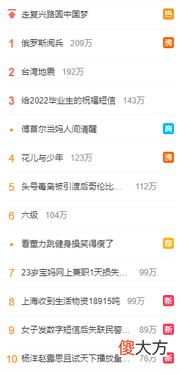 新浪微博| 微博热搜榜排名今日5.9 微博热搜榜今日事件5月9日