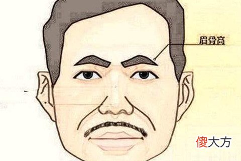眉骨高的男人面相好吗