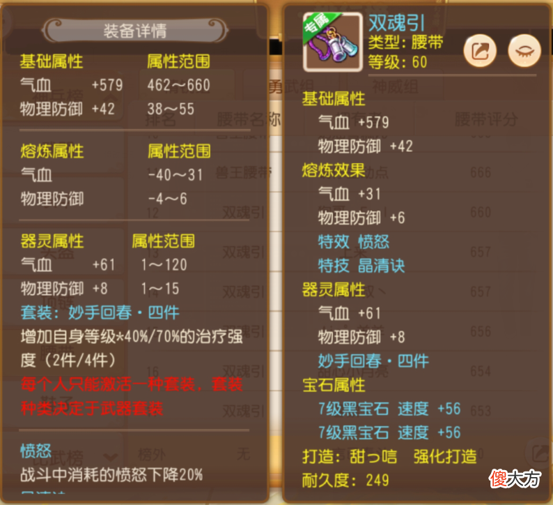梦幻西游手游：极品专属装备大赏！669物伤的简易枪什么水平？
