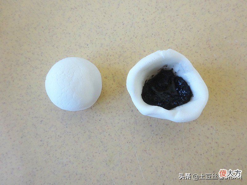 和糯米粉时多加一步 糯米粉加多了