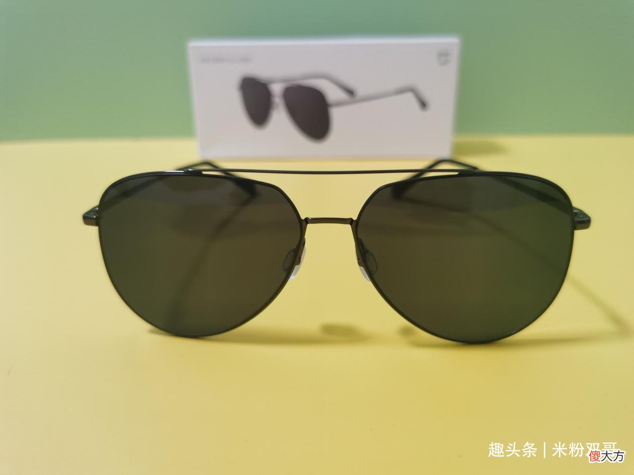 【就爱时尚】米家太阳镜Pilota|型男必备潮流单品