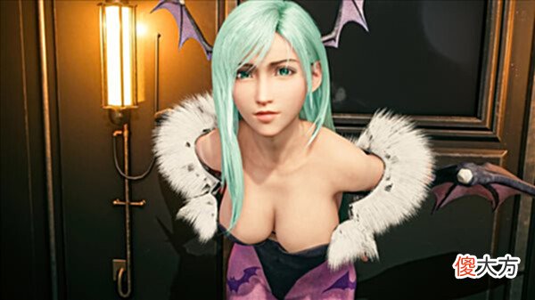 【游戏迷】《FF7：重制版》蒂法“魅魔莫莉卡”MOD蜂腰猿背