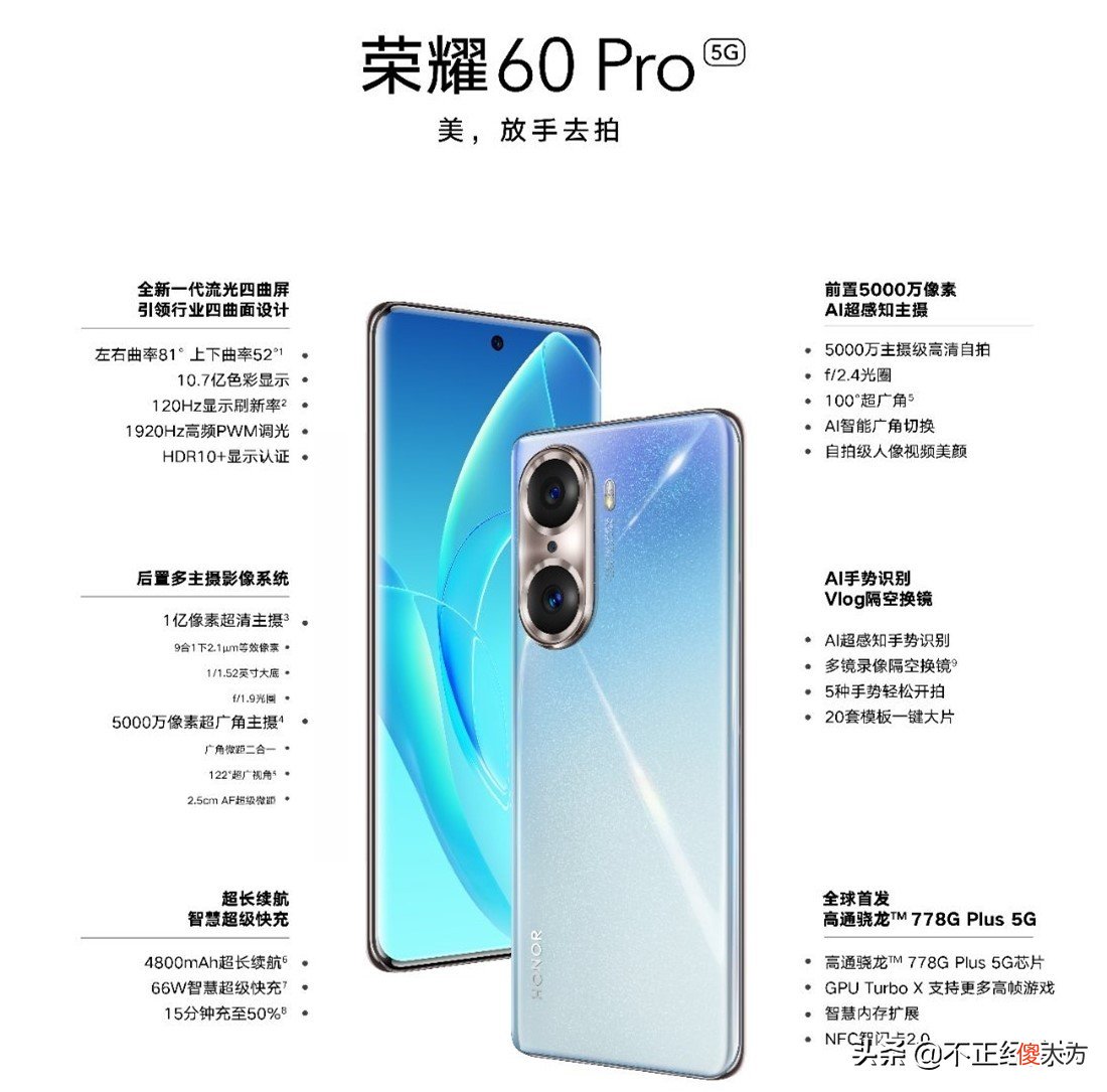 盘点2021年荣耀最值得选购的5款手机 2021年荣耀哪款手机最值得买