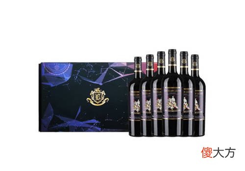 法国朗格多克AOP级乐榆酒庄·骑士干红葡萄酒整箱礼盒装750mlx6瓶整箱价格多少钱？