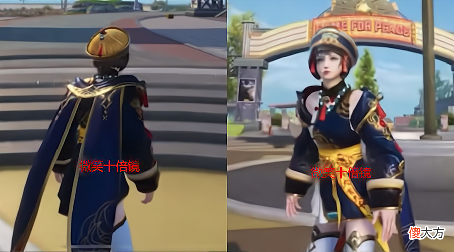 【游戏世界】“吃鸡”新款小转盘实战效果，女装略显怪异！等军需返场会更香！