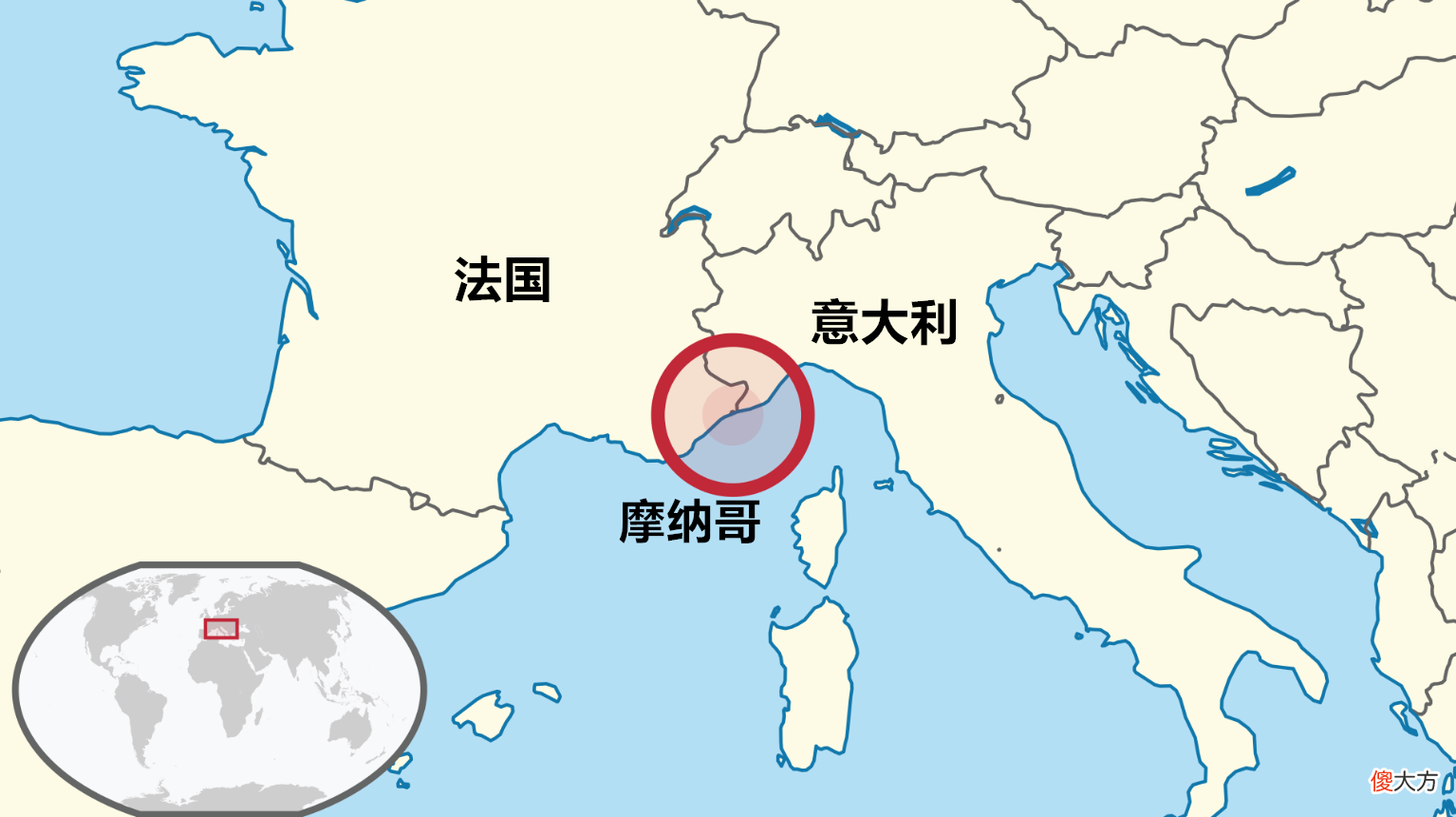海岸线4公里的摩纳哥 摩纳哥海岸线有多长