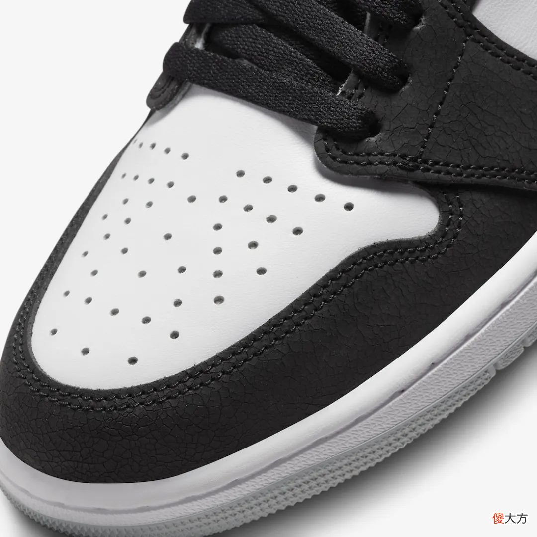 【就爱时尚】黑脚趾又来了！“裂钩熊猫”AJ1 国区 SNKRS 上架！