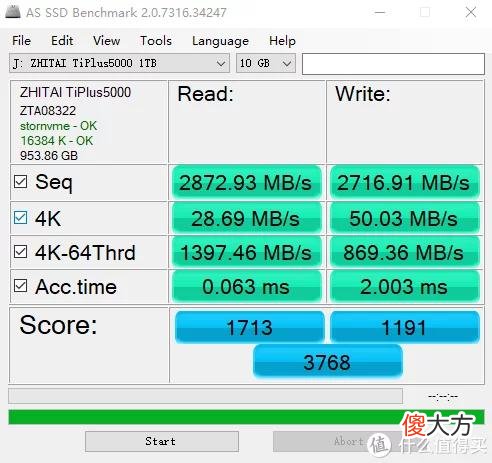 【就爱时尚】超强温控---致态TiPlus5000 1TB测试