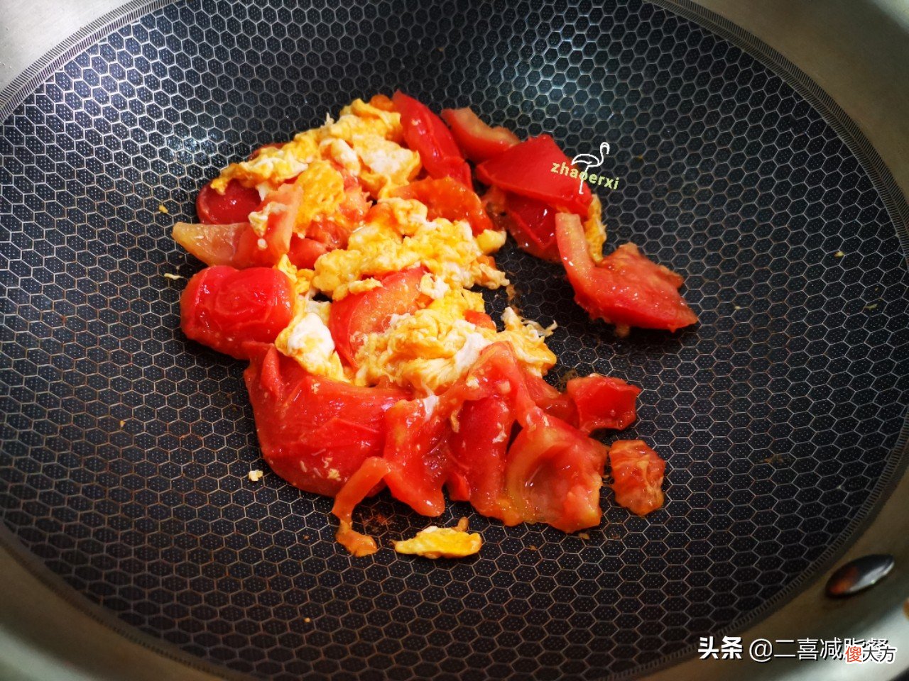 2大碗的鸡蛋番茄荞麦面 鸡蛋西红柿荞麦面