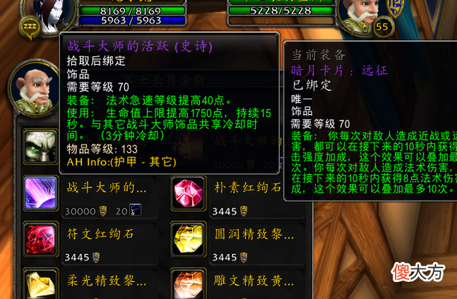 【游戏迷】魔兽世界tbc怀旧服：自然怜悯胸针有多贵？暴雪上线4件急速装