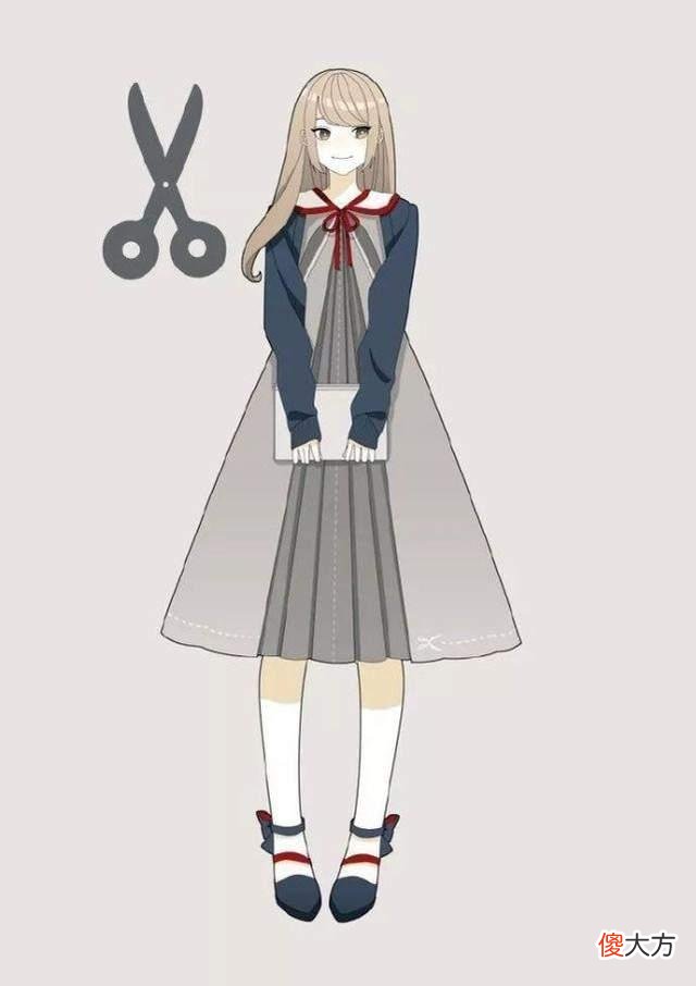 学习工具拟人化，圆规化身长裙少女，便利贴少年好帅