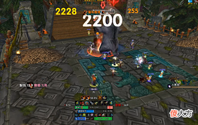 【游戏世界】魔兽世界tbc怀旧服开荒祖阿曼奇葩阵容，顶着500ms的延迟