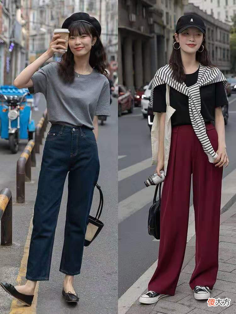 【就爱时尚】“纯色T恤”下面搭什么才不土？试试这4种下装，洋气又显气质