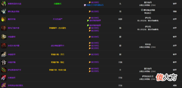 【游戏迷】魔兽世界狂暴战tbc怀旧服终极配装珠宝专业竞速冲榜