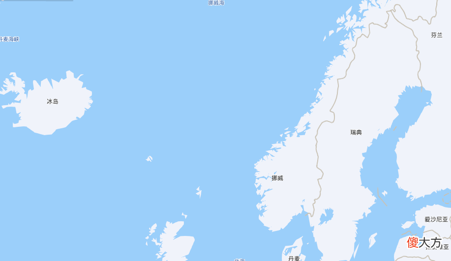 一个被西方众国隔开北欧最西最北的挪威 北欧国家挪威