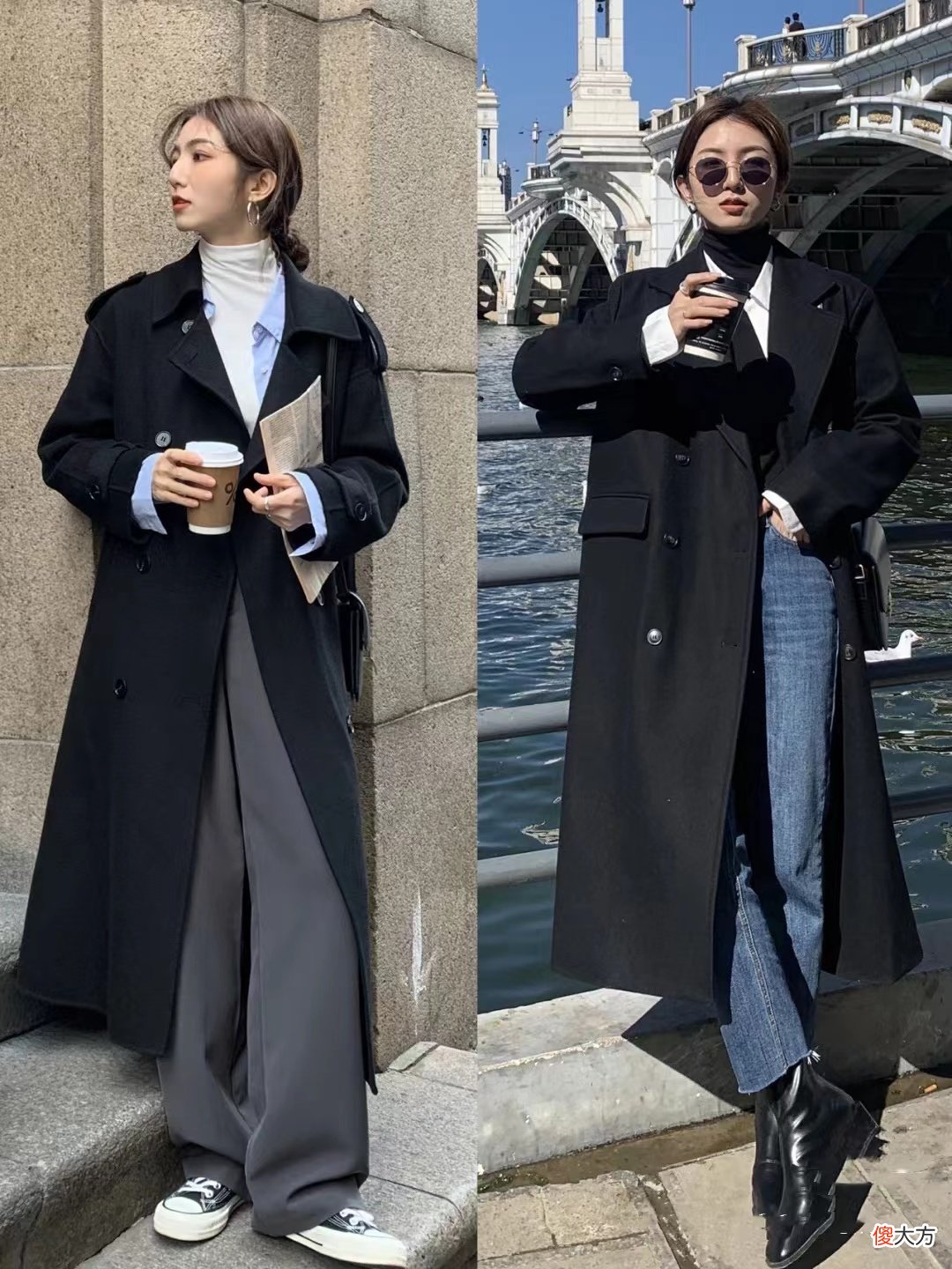 人手必备的黑大衣 黑色大衣适合什么人穿