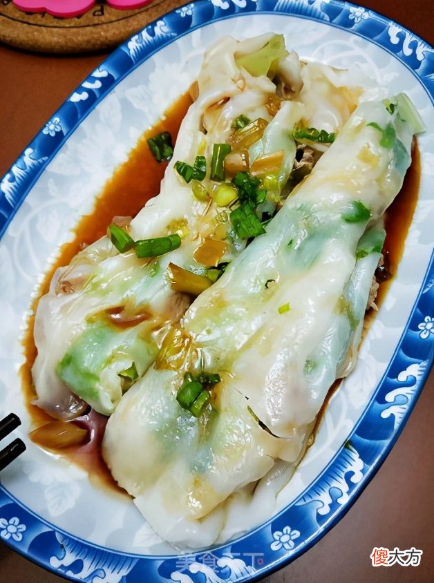 吃了30年肠粉，才知道原来做法这么简单，5分钟做好，嫩滑解馋