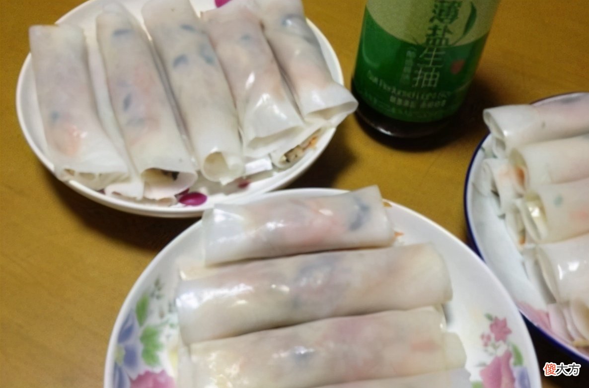 吃了30年肠粉，才知道原来做法这么简单，5分钟做好，嫩滑解馋