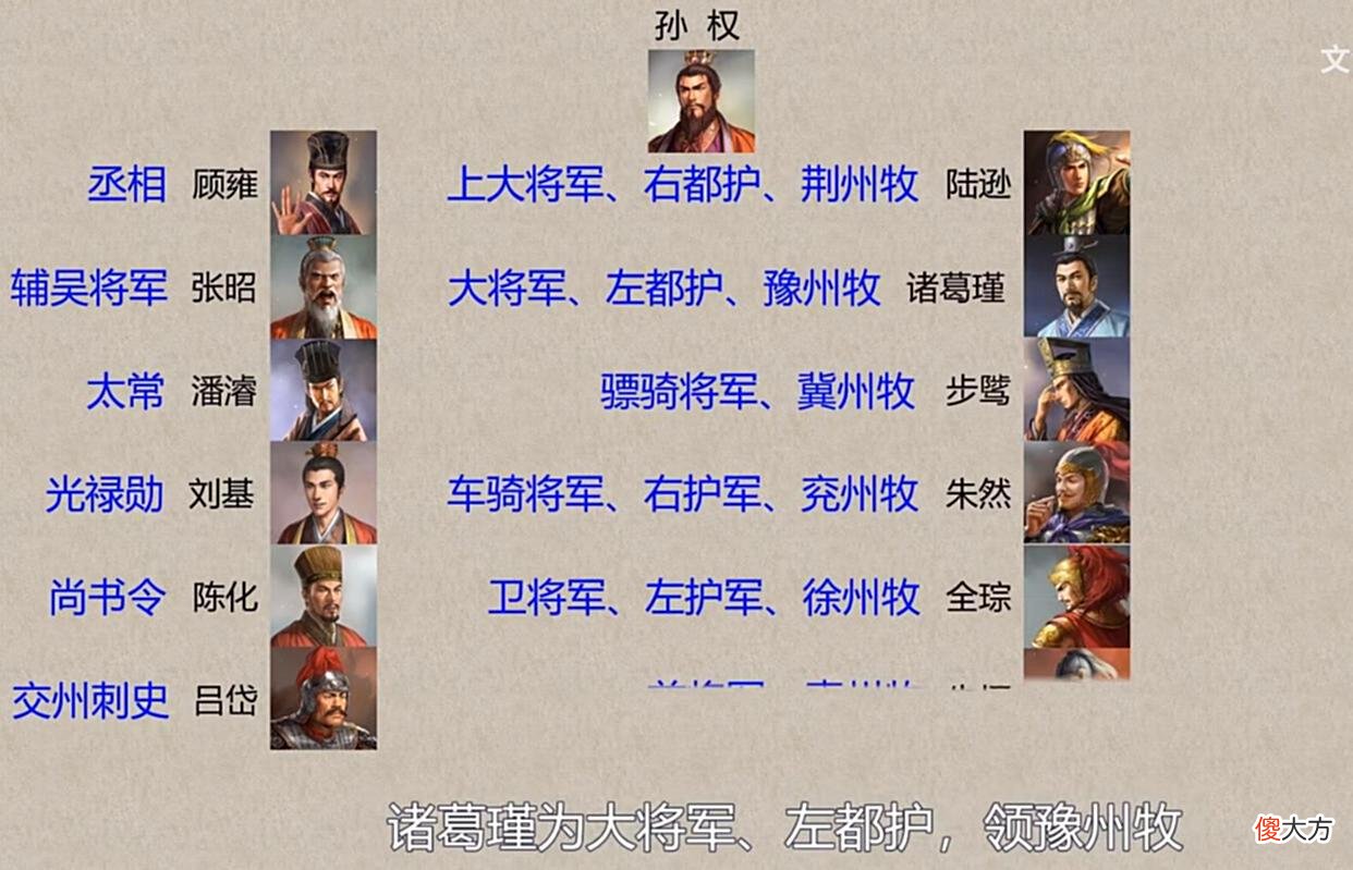 【历史故事】诸葛瑾屡战屡败，为何孙权却任命他为大将军？好好先生，牵制陆逊