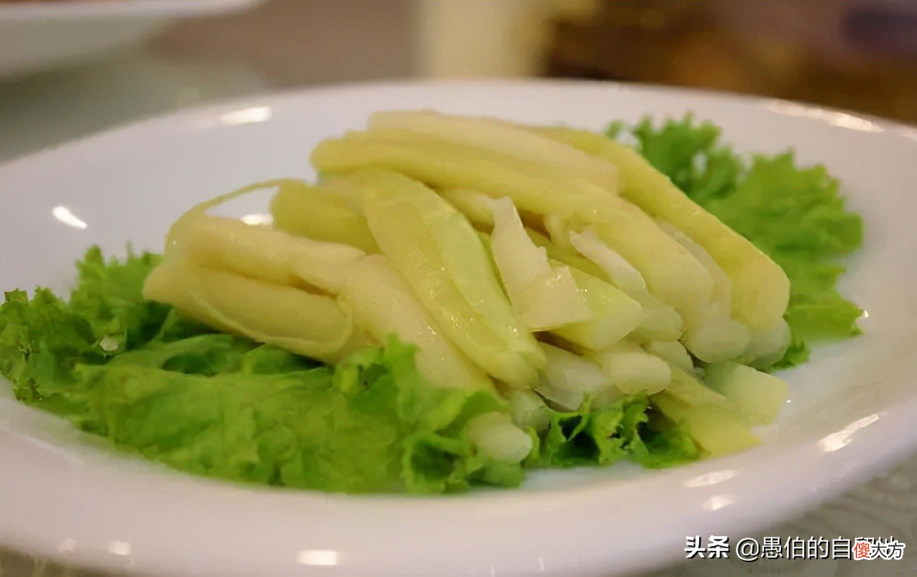 乡村美食：难忘苏北老家的蒲菜