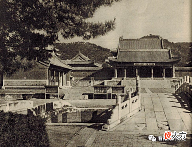 【爱历史】老照片河北遵化的清东陵埋葬有清朝五个皇帝和慈禧太后