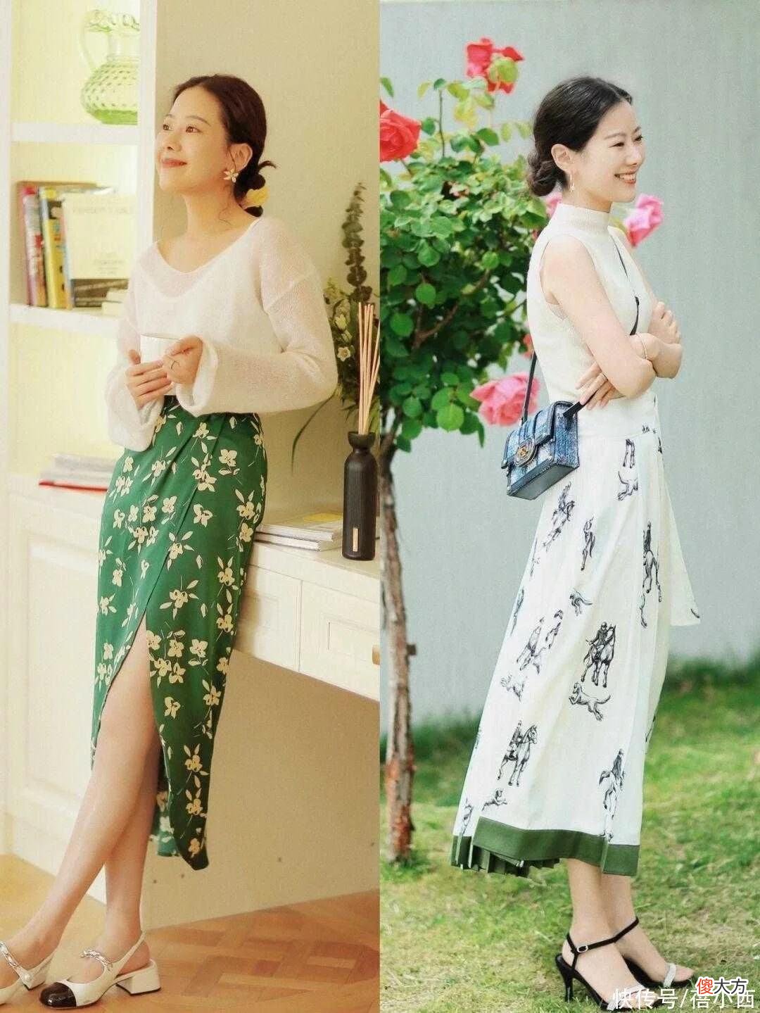 【就爱时尚】见过世面的女人不会乱穿半身裙，学会选长度和版型，更显瘦更时髦
