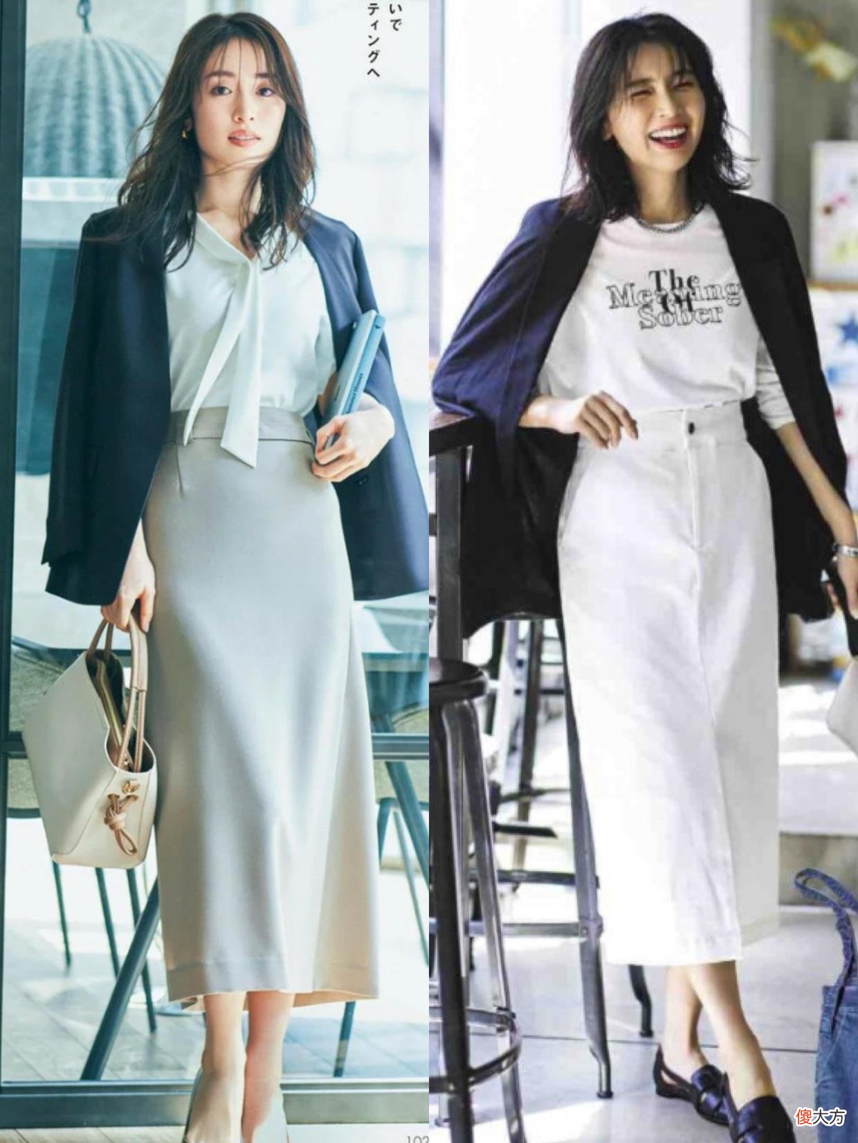 【时尚一点】35＋女性怎么穿才更有魅力？学日系博主的“半身裙”搭配，真好看