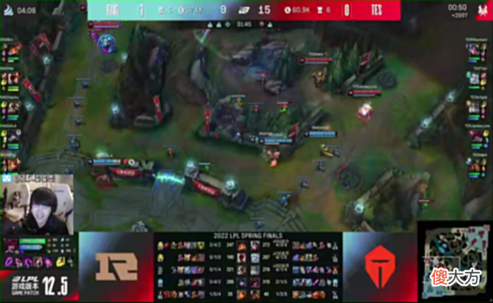 【游戏迷】LPL春季赛wayward刀妹为RNG减少损失,AJ:关键先生出现了