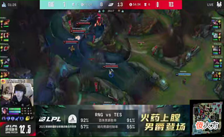 【游戏迷】LPL春季赛wayward刀妹为RNG减少损失,AJ:关键先生出现了