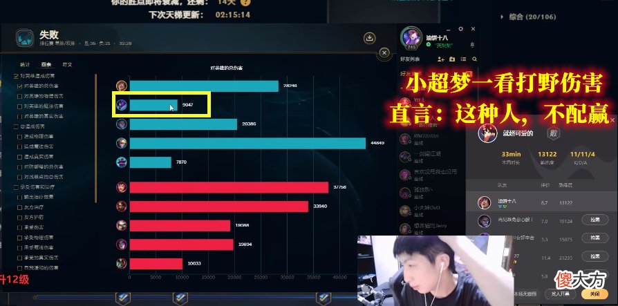 【游戏迷】小超梦排位遇到张顺飞型打野，队友仅用几分钟，就搞崩了他的心态