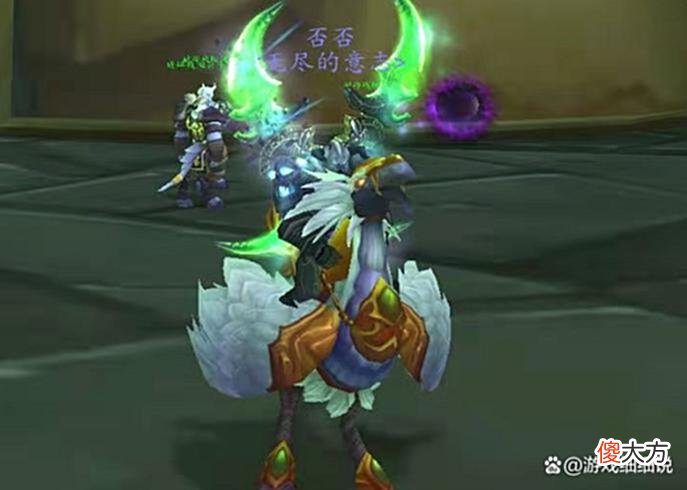 【游戏世界】魔兽TBC：土豪战士一发入魂拿到白斩鸡坐骑，包里全是极品！