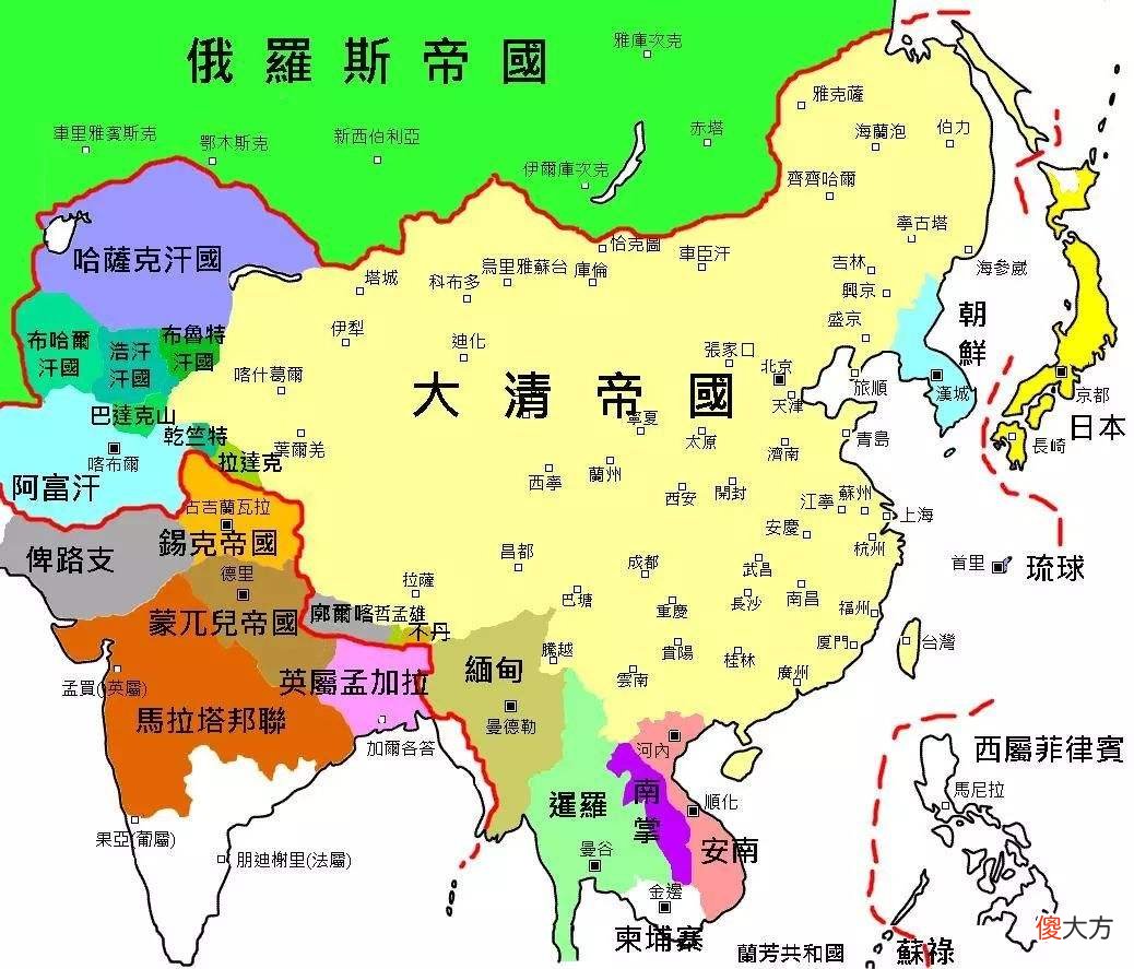 【爱历史】清朝初年蒙古分成哪3部分？对于漠北蒙古，清朝为何不拆分管理