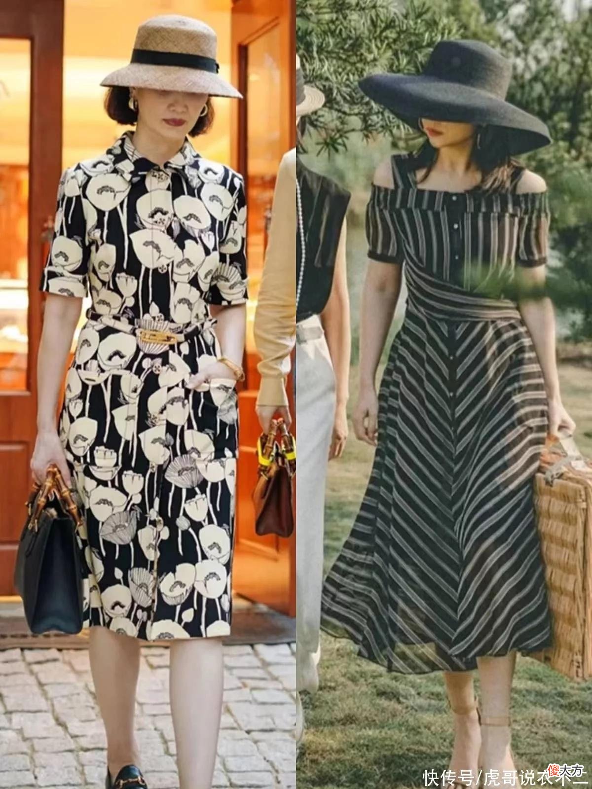 【就爱时尚】出门“穿裙戴帽”的女人真美，不管你30岁还是50岁，都会更有魅力