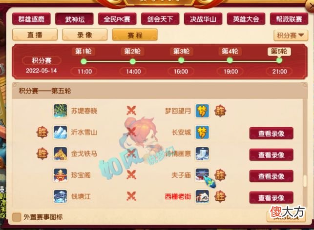 【游戏世界】梦幻西游：喜狼加盟沂水雪山，浩文2胜无缘16强，夫子庙赢珍宝阁