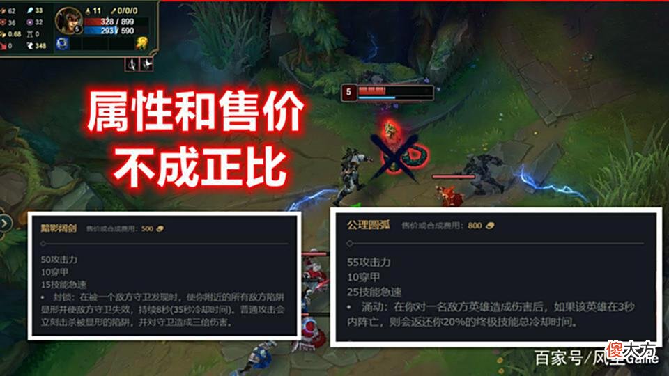 【游戏世界】LOL“最失败”的新装备：属性和售价不成正比，没登上过职业赛场
