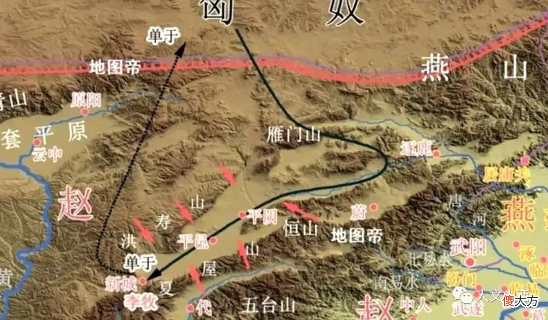 【爱历史】【三晋一百名人图】战神李牧为何能让匈奴不敢南下
