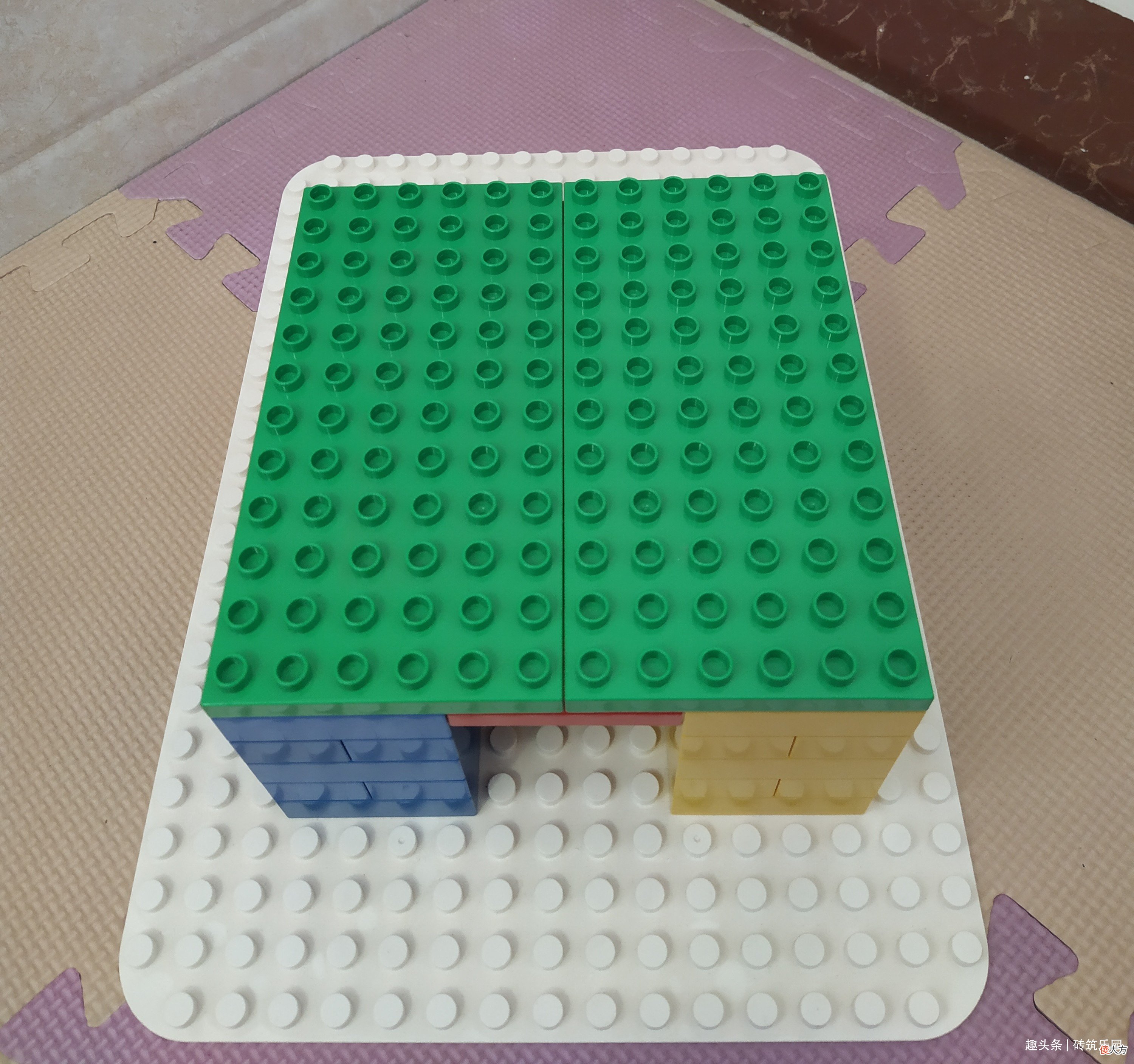 乐高大颗粒积木搭建教程之椅子
