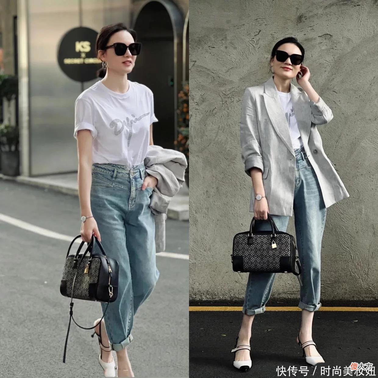 【就爱时尚】40岁女人不管有没有钱，都要穿得有气质，学她的搭配简约时尚