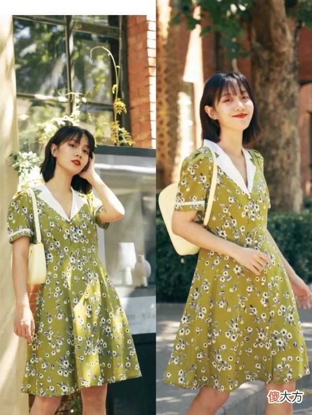 【时尚一点】夏天裤子收一收吧！今年流行“仙女”碎花裙，时髦优雅真高级