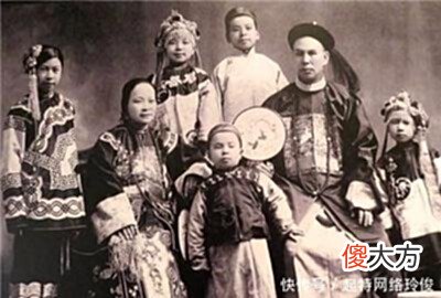 【爱历史】清朝末年老照片：真实的千金大小姐出镜