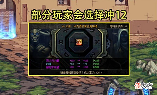 【游戏世界】DNF：真·增幅保护券诞生！欧皇一身红12完美达成，老马亏大发了