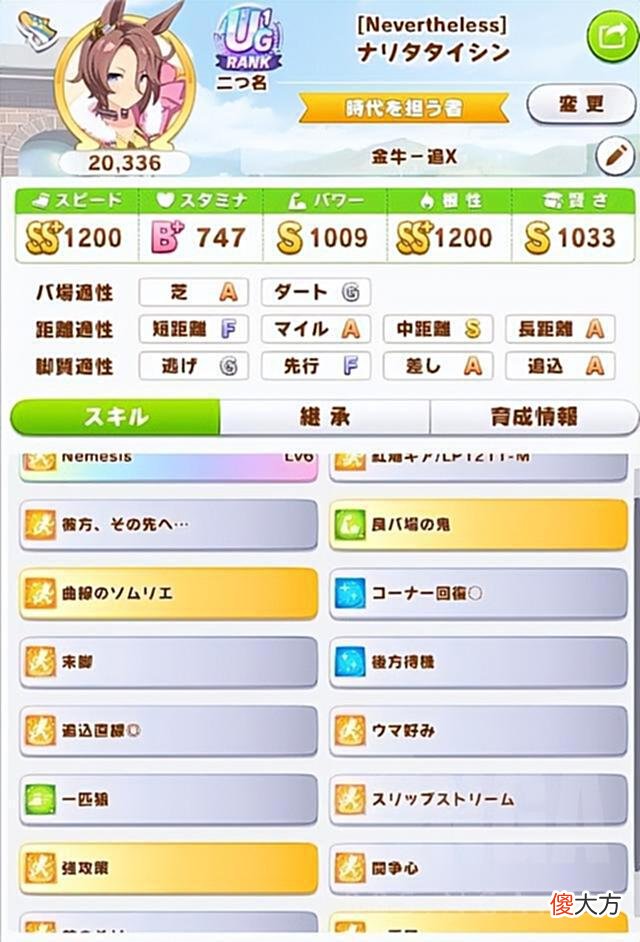 【游戏迷】赛马娘：总之一定要把我无敌的大进放上去